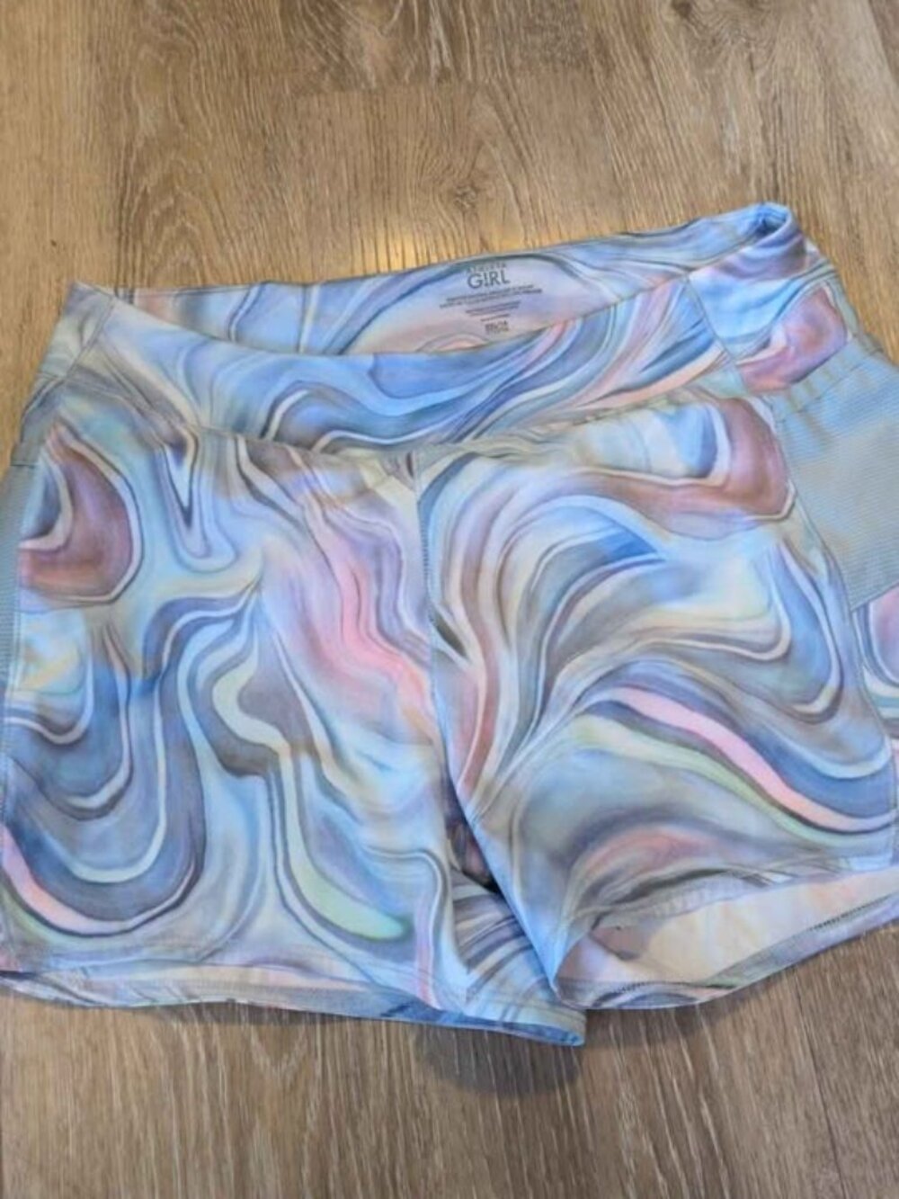 Athleta Girl Printed Record Breaker 3" Shorts XXL/16